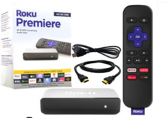 REPRODUCTOR MULTIMEDIA ROKU 3920RW QUADCORE 4K HDR NETFLIX AMAZON PRIME DISNEY STAR+ HBO PARAMOUNT YOUTUBE CABLE HDMI CABLE MICROUSB - NO TRAE PILAS 2