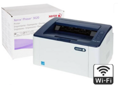 IMPRESORA XEROX PHASER 3020 LASER WIFI MONOCROMATICA 20PPM A4 AIRPRINT INCLUYE CABLE DE TENSION Y USB - TONER ECONOMICO COD 17312