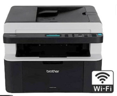 IMPRESORA BROTHER DCP-1617NW MONOCROMATICA MULTIFUNCION LASER WIFI USA TONER TN-1060