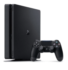 CONSOLA PLAYSTATION 4 SLIM 1TB USADA CON JOYSTICK NUEVO EN CAJA