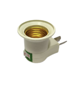 ADAPTADOR CON FICHA PARA FOCO CON FICHA ENCENDIDO