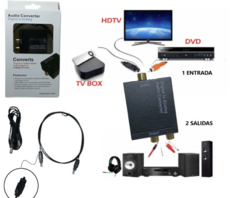 CONVERSOR AUDIO DIGITAL OPTICO