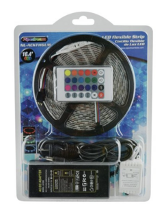 TIRA LED RGB 5050 5MTS + FUENTE + CONTROLADOR FULL POWER
