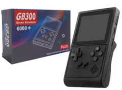 CONSOLA JUEGOS GB300 8GB 16BITS 6000 JUEGOS MAME GAMEBOY MEGADRIVE FAMICOM FAMILY 640X480 BATERIA 18650 800MAH REEMPLAZABLE 3 PULGADAS - INCLUYE CABLE