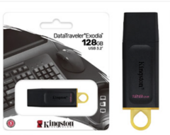 PENDRIVE 128GB KINGSTON DATATRAVELER EXODIA DTX USB 3.2