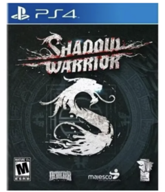 JUEGO FISICO DE PS4 USADO SHADOW WARRIOR
