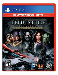 JUEGO FISICO USADO DE PS4 INJUSTICE GODS AMONG US
