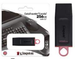 PENDRIVE 256GB KINGSTON DATATRAVELER EXODIA DTX USB 3.2