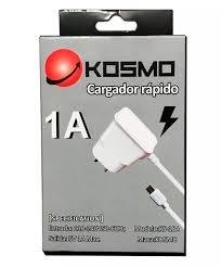 MUY BUENOS!!! CARGADOR KOSMO 1AMP MICRO USB !!! IDEAL PARA J2, J7 , MOTOROLA