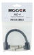 Cable Mooer Ac-4 Interpedal 10cm En Angulo Metalico - LEF CASA DE MUSICA