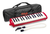 Flauta Melodica Stagg 32 Teclas Con Estuche Y Boquilla. Roja