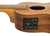 Ukelele Electroacustico Concierto Bamboo U23koa Con Eq Funda en internet
