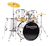 Bateria 5 Cuerpos Standart+redo 14+soporte+pedal+platillo