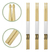 Pack De 3 Pares De Palillos Ramallo Guatambu 5b Para Bateria