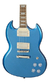 Guitarra Eléctrica EpiPhone Modern Sg Sg Muse De Caoba Radio Blue Metallic Metalizado Con Diapasón De Laurel Indio - tienda online