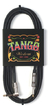 Cable Plug Western 3mts Recto Angulado Textil Color Negro