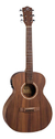 Guitarra Electroacústica Bamboo 38 Koa Funda Color Madera
