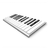 Controlador Midi Cme Xkey 25 Teclas Gris Usb Sensitivo