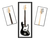 Bajo Electrico Texas E81 Bk 2t Jazz Bass 4 Cuerdas Negro en internet