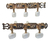 Clavijero De Guitarra Criolla Clásica Jinho Jc78 Dorado - comprar online