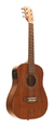 Guitarra Electroacústica Bamboo Baby Mahogany De Viaje Funda