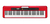 Teclado Organo Casio Cts200rd 61 Teclas 5/8 + Fuente Rojo - LEF CASA DE MUSICA