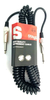 Cable Plug Espiralado Rulo Tipo Teléfono Plug 6.3mm 6mt