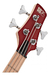 Bajo Eléctrico Ibanez Srmd200 Escala Media Rojo Manzana - tienda online