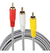Cable 3 Rca A 3 Rca Audio Video Vapex De 5 Metros Dvd Tv en internet