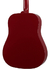 Guitarra Acustica EpiPhone Starling Series Cherry Bordo - LEF CASA DE MUSICA