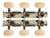 Clavijero Shimura 218n Para Guitarra Clasica / Criolla 3+3