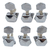 Clavijero De Guitarra Jinho J03c 3+3 Con Tapa