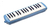 Flauta Melodica Stagg 32 Teclas Con Estuche Y Boquilla. Azul en internet