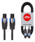 Cable Speakon A Speakon 3 Mts Kwc Zipp Caja Bafles Monitor