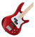 Bajo Eléctrico Ibanez Srmd200 Escala Media Rojo Manzana - comprar online