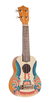 Ukelele Soprano Bamboo U-21 Retro Con Funda Y Pua en internet