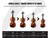 Violín 1/4 Acústico Bamboo Incluye Estuche Resina Y Arco. - LEF CASA DE MUSICA