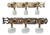 Clavijero De Guitarra Criolla Clásica Jinho Jc78 Dorado - LEF CASA DE MUSICA