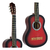 Guitarra Criolla Clásica De Estudio Mediana 3/4 Roja + Funda - LEF CASA DE MUSICA