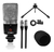Imagen de Micrófono Condenser Artesia Amc-10 + Pie + Cable + Capuchón