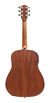 Guitarra Electroacústica Bamboo Baby Mahogany De Viaje Funda en internet
