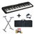 Teclado Organo Casio Cts200 61 Teclas + Fuente+soporte+funda