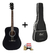 Guitarra Electro Acustica Cort Af510e Bks Con Funda Regalo - LEF CASA DE MUSICA