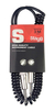 Imagen de Cable Plug Stagg Enrulado 3m Guitarra Bajo
