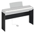 Soporte Yamaha L-125 Bk Stand Design Para Piano P125, Color Negro