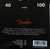 Encordado De Bajo 4 Cuerdas Fender 7250l 040/100 Nickel - comprar online