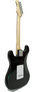 Guitarra Electrica Leonard Le362 Stratocaster Negra - LEF CASA DE MUSICA
