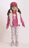 LEGGINGS KID PRINT WARM (I25B9102)