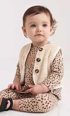 CHALECO MINI TEDDY (I25M4102)