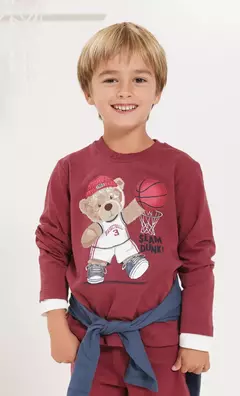 REMERA KID OSITO (I25B0416)